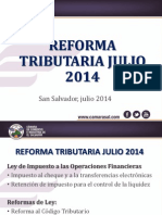 Reforma Tributaria Julio 2014