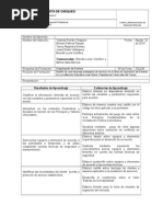 Lista de Chequeo