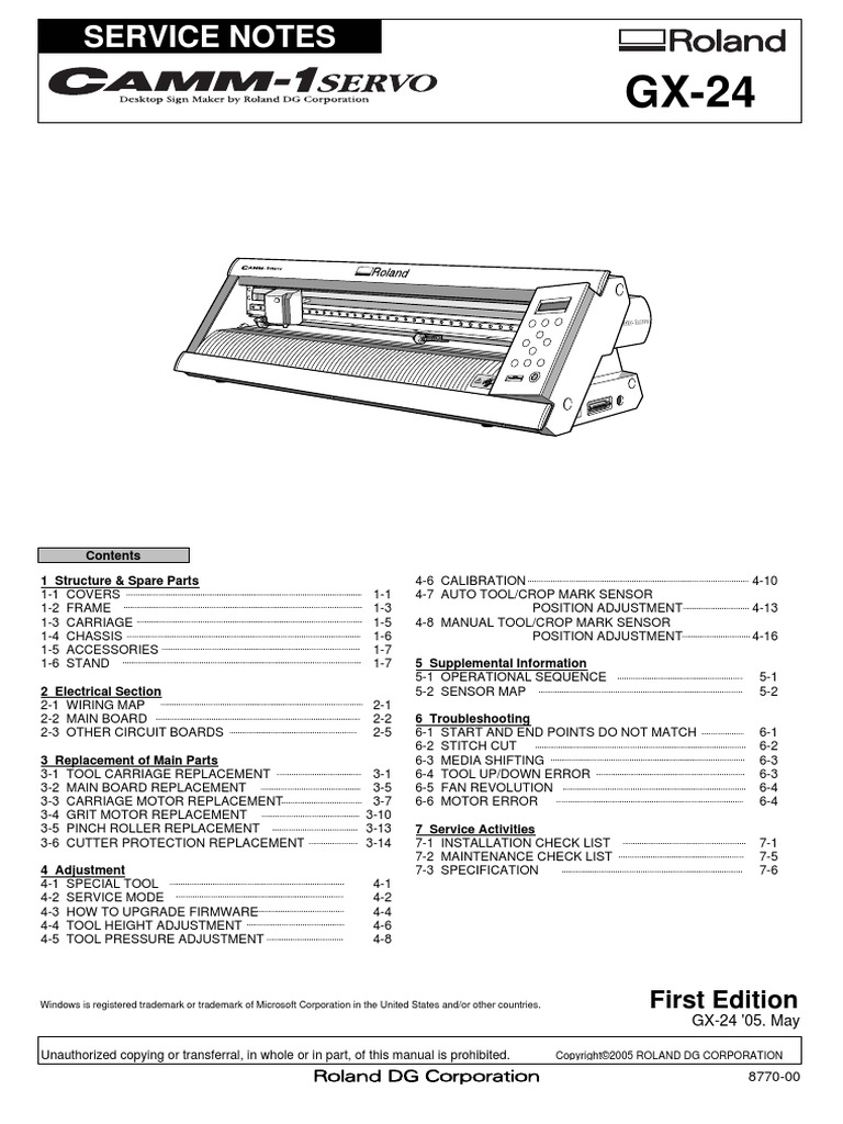 Roland GX - 24 | PDF | Manufactured Goods | Computing And Information ...