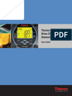 Ammonia Analyser User Manual