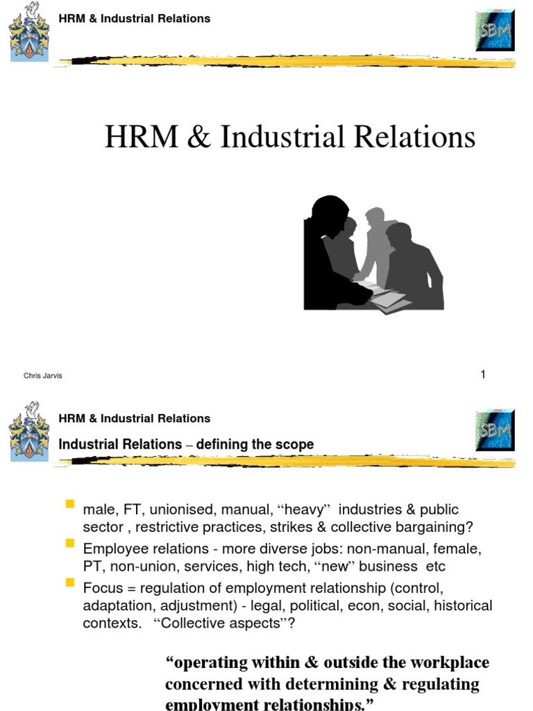 case study in industrial relations
