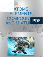 elementscompoundsmixtures