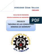 Proyecto de Las Mejoras Mineras de Morrope