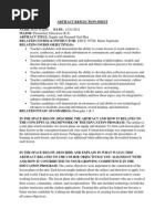 educ 397ss artifact reflection rose wagner