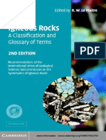 Igneous Rocks - A Classification and Glossary of Terms