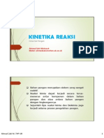 Kinetika Reaksi KFP 2014