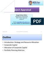 Project Appraisal: Department of Economics WILP: Project Appraisal Email: Tel. 0832-2580207 (O) 08879506995 (M)