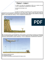 Lista de Exercicios Fisica