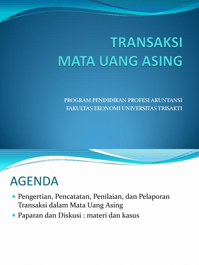 View Contoh Jurnal Pembelian Transaksi Mata Uang Asing Dan Instrumen Keuangan Images