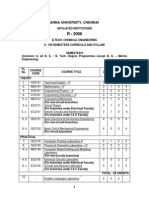 Chemical II to ViiiChem Engg Syllabus