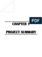 Project Summary (Introduction), Management Study and Accounting System - Revised