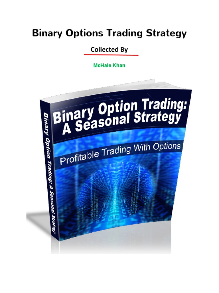 Binary options trading strategy pdf