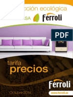 Tarifa Biomasa Ferroli 2014 PDF