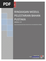 Download RINGKASAN MODUL PELESTARIAN BAHAN PUSTAKApdf by Arsidi Ahmad SN247094927 doc pdf