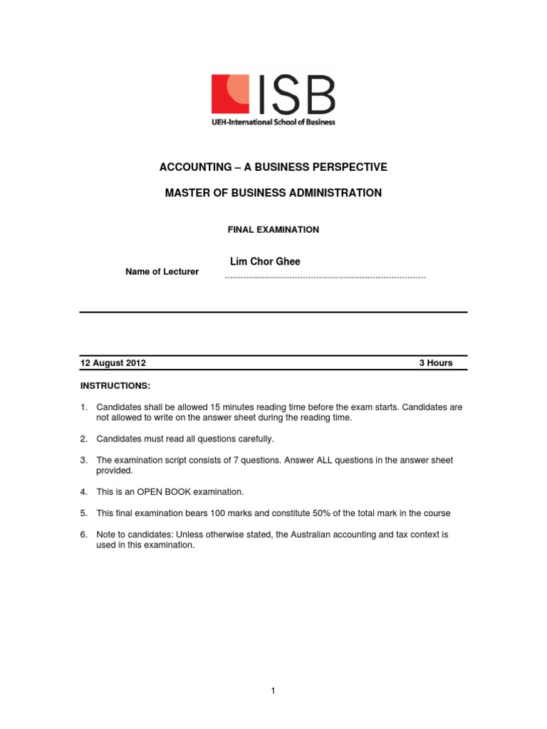 Final exam accounting 2 essay example 08 picture