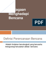 Preservasi-Menghadapi Bencana