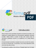 Alfresco Como Portafirmas Mediante El Módulo de Firma PDF