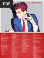 Digital Booklet - Hesitant Alien