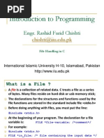 File Handling in C