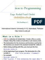 File Handling in C