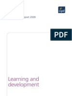 Cipd Learning and Development Survey 2009