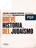 Attias-Benbassa Breve Historia Del Judaísmo