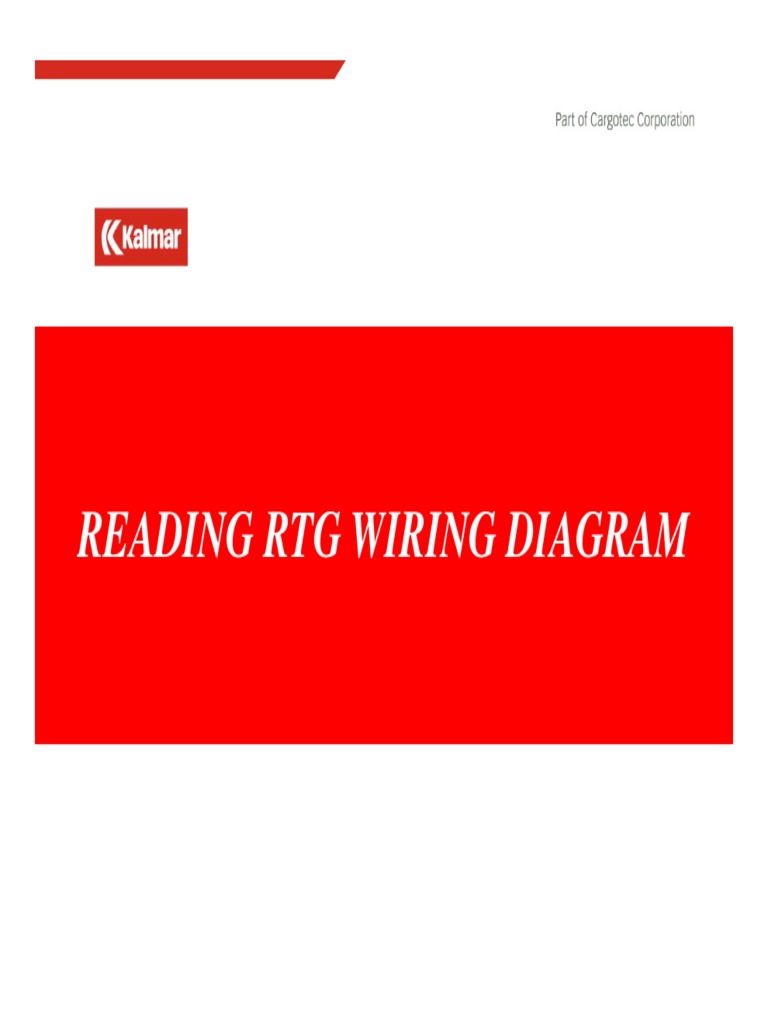 RTG Wiring Diagram Overview | PDF | Electronic Component | Input/Output