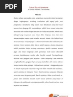 Download Culture Bound Sydrome by Darundiyo Pandupitoyo S Sos SN24710800 doc pdf