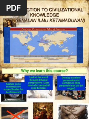 Introduction To Civilizational Knowladge Civilization Intelligence