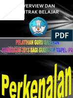 Overview Dan Kontrak Belajar