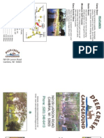 2009 Brochure For Deer Creek Campground