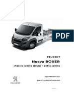 FT Nueva Boxer Chassis Cabina - Septiembre 2014 PDF
