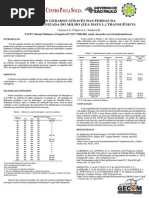 Perdas nos mecanismos de plataforma de colhedora de cereais e custos gerados pelas perdas 