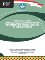 Juknis Bansos Pendampingan Kur2013 Sd