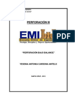 Perforación Bajo Balance (Informe Final)