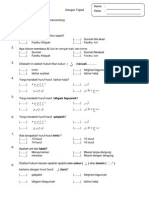 Soal Ulangan Tajwid Januari 2014