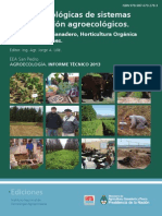 Bases tecnologicas de sistemas de producción agroecológicos
