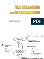 Sketsa Paradigma Dan Teori Pembangunan