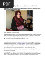 roya shams - afghan teen