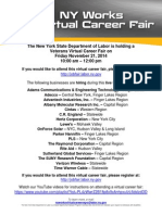 Virtual Career Fair - Customer Flyer 11-21-14