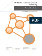 MVN Studio Real-Time Network Streaming Protocol Specification