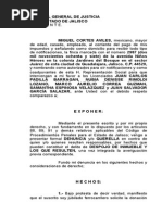Denuncia-Miguel Cortes Aviles