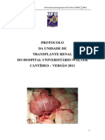 Protocolo de Transplante Renal HUWC UFC