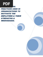 Different Motivational Practices