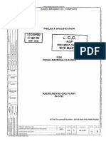 Project Specfication For Piping Class PDF