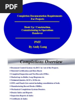 Construction Turnover Package Checklist | PDF | Systems Engineering ...