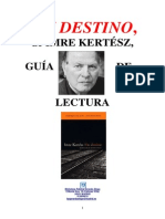 Guía de lectura de Sin destino de Imre Kertész