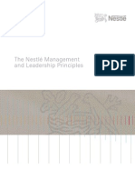 The Nestle Management and Leadership Principles