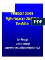 Penerapan Praktis High-Frequency Oscillatory Ventilation PDF