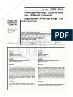 ABNT NBR 13543.1995 Movimentação de Carga - Laços de Cabo de Aço - Utilização e Inspeção